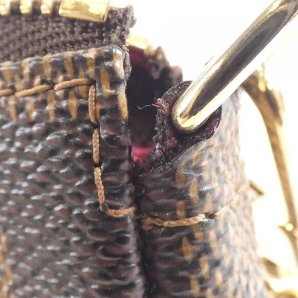 LOUIS VUITTON Brown Damier Pochette Pouch - Picture 6 of 7